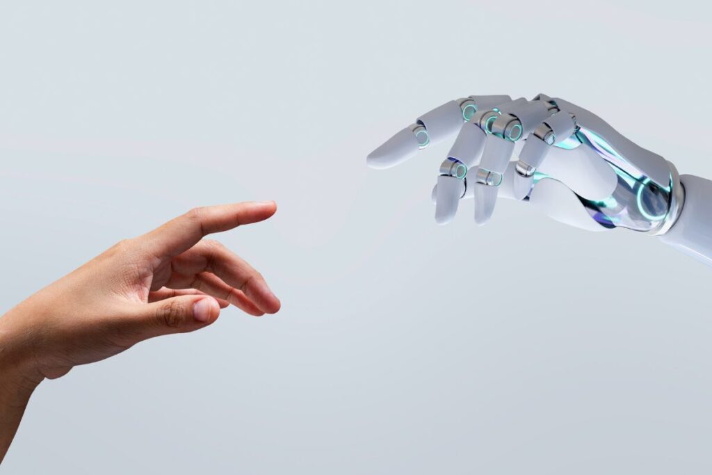 Abstract visualisation of artificial intelligence