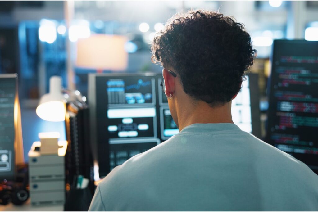 Abstract visualisation of artificial intelligence